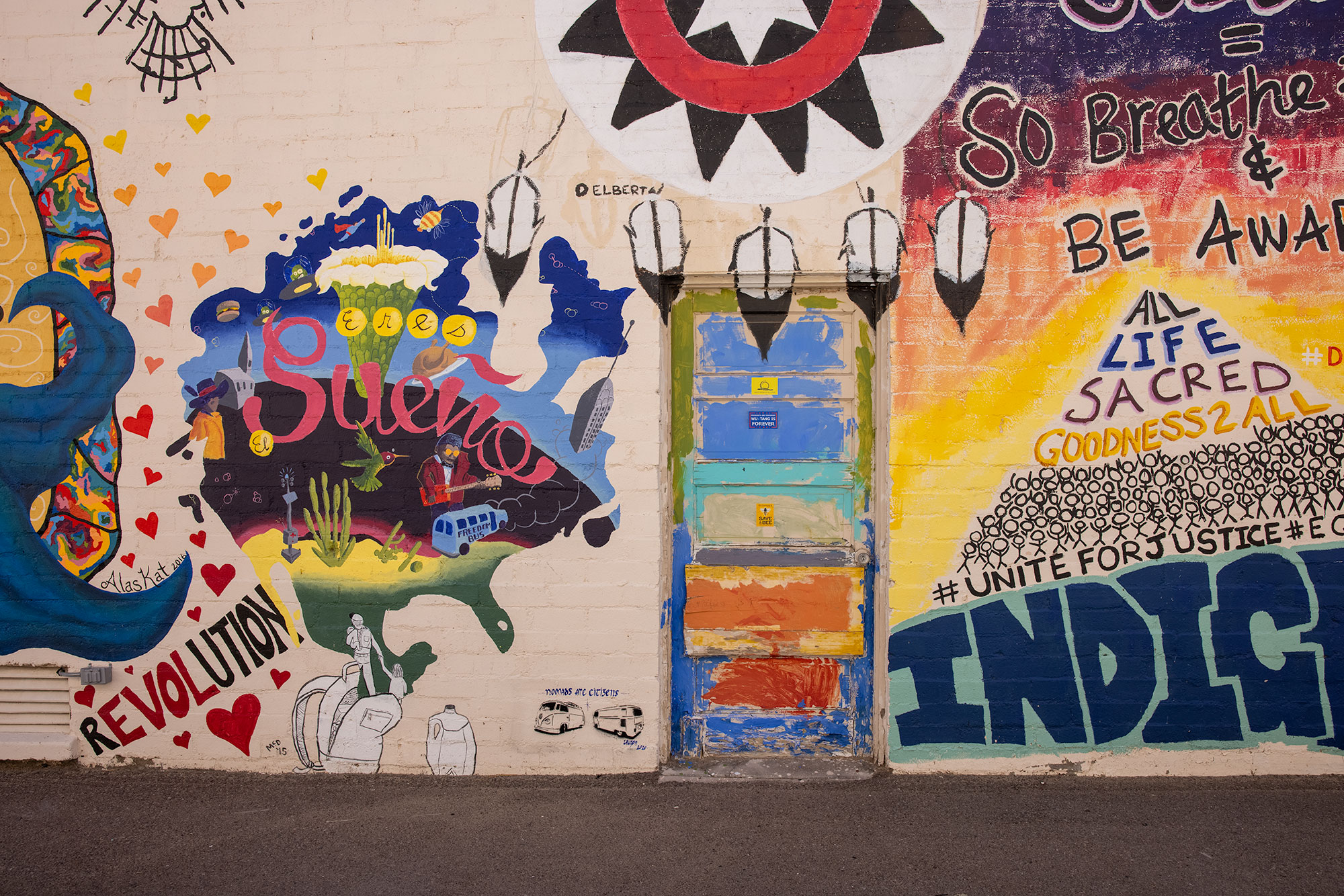 Artist Door in Ajo, Arizona