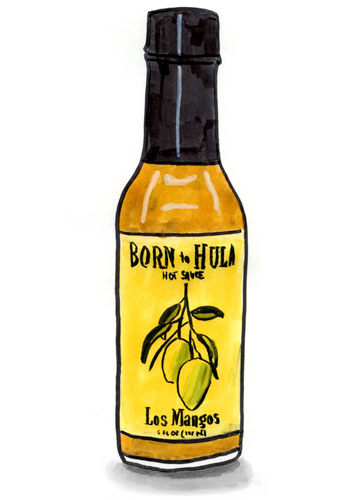 Born to Hula Los Mangoes Hot Sauce