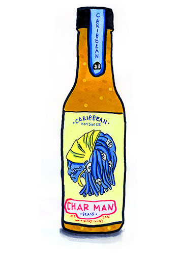Char Man Caribbean Hot Sauce