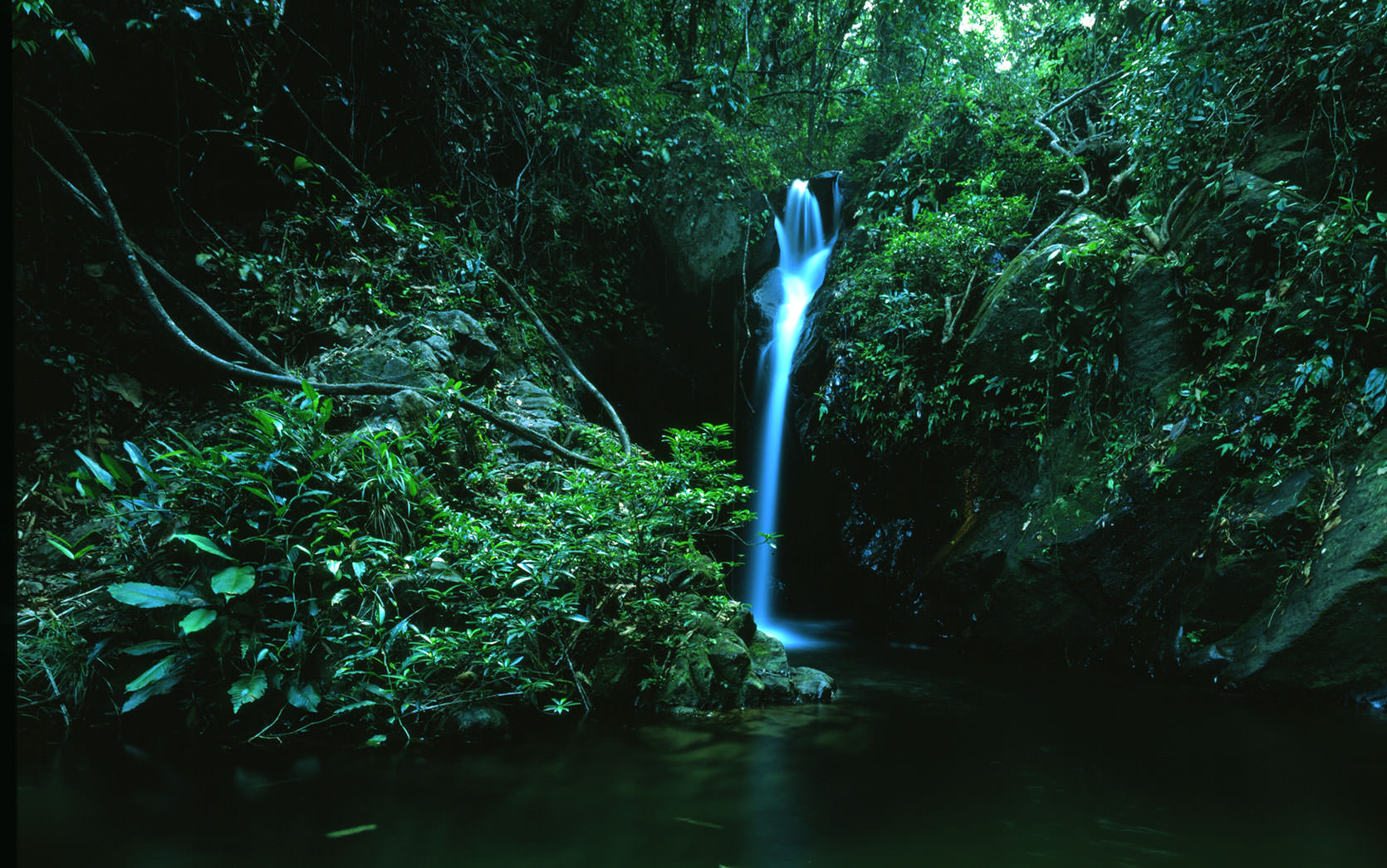 Waterfall in Belize