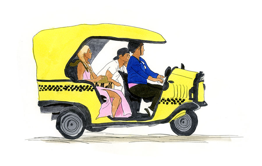 Havana, Cuba CocoTaxi