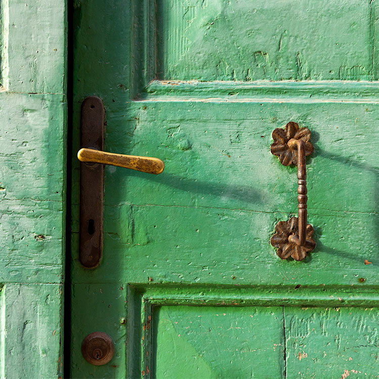 Green Door in Istria, Croatia