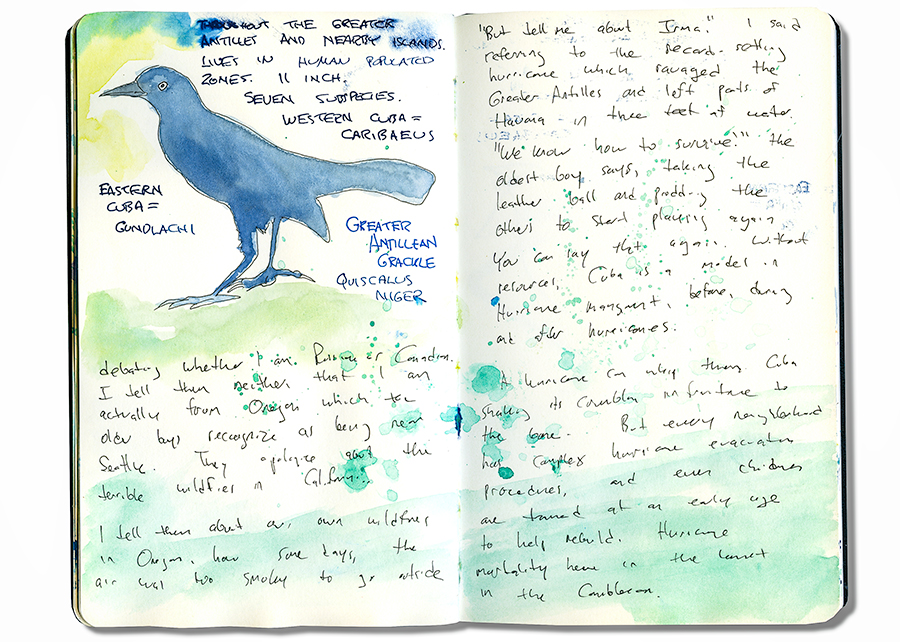 Moleskine Sketch in Trinidad, Cuba