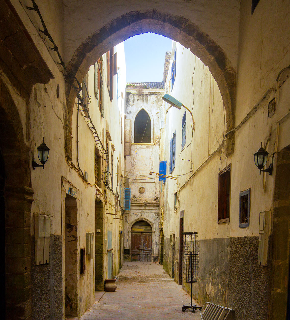 Courtyard in Essaouira