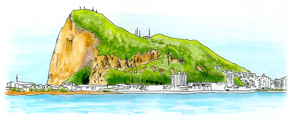 The Rock of Gibraltar
