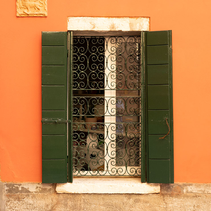 Green Window in Venice