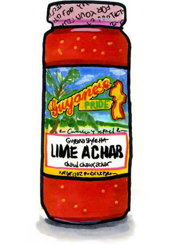 Guyanese Pride Lime Aachar