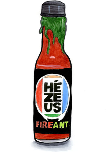 Hezeus Fire Ant Hot Sauce
