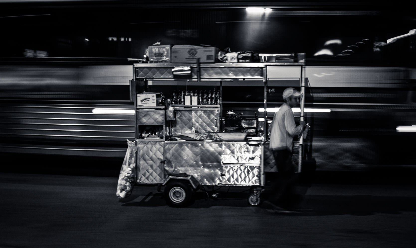 Street Vendor in New York Photo