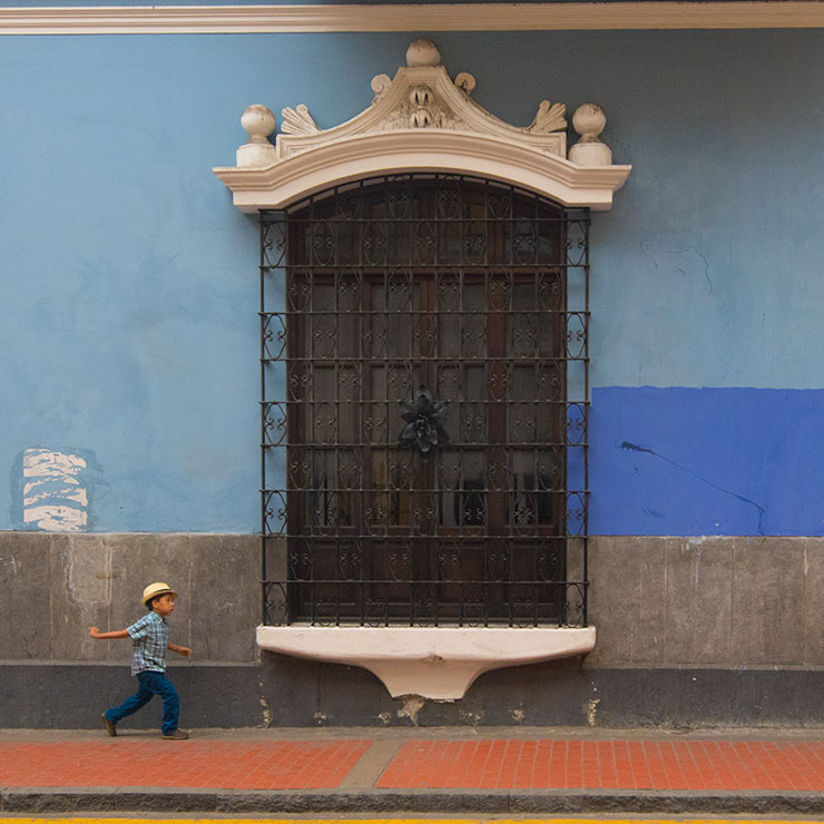 Window in Lima, Peru