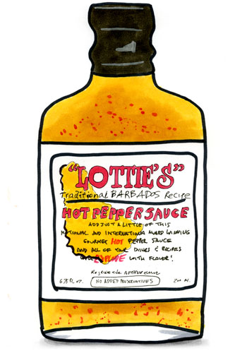 Lottie's Hot Pepper Sauce