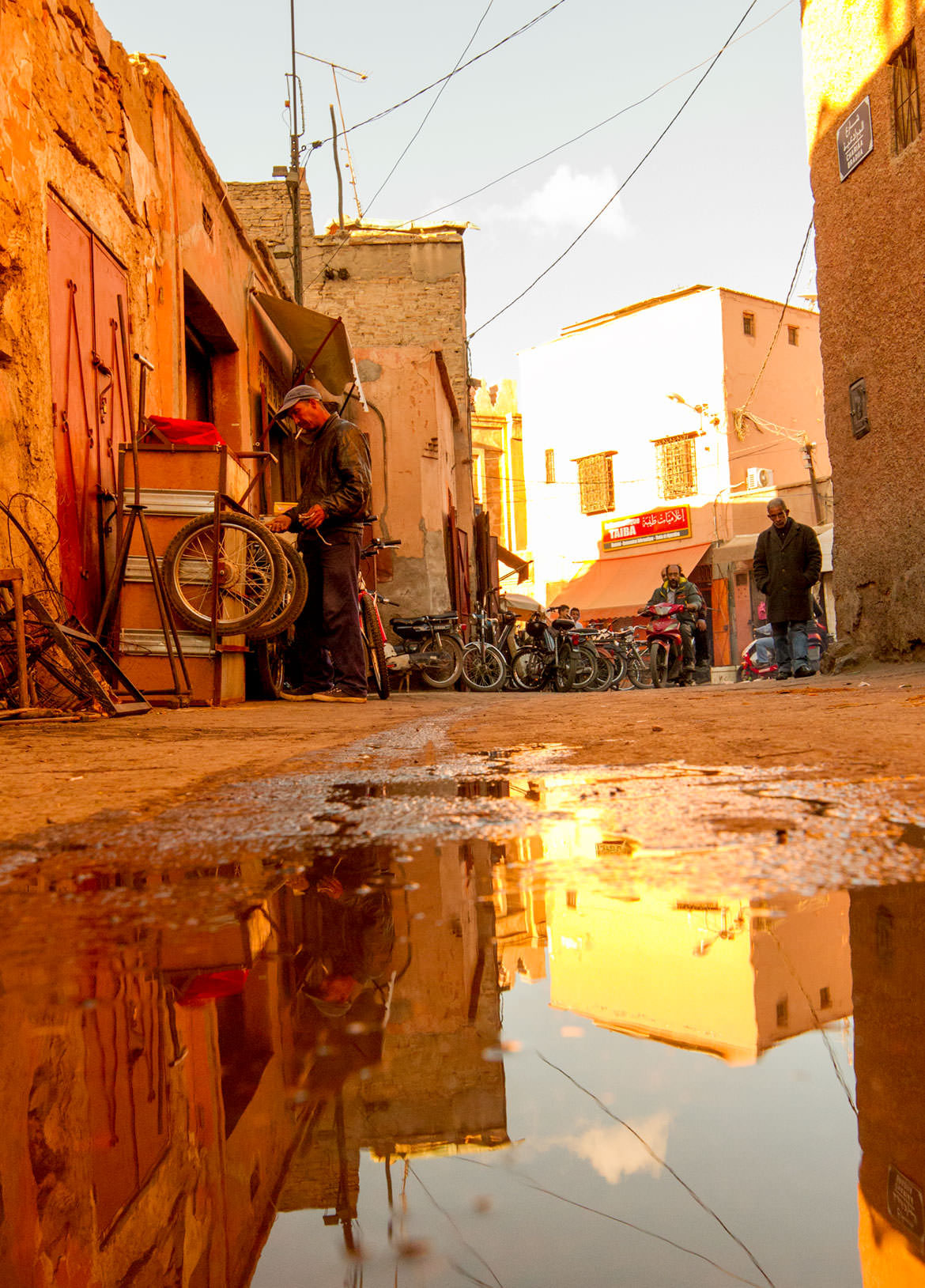 Bike shop in the Marrakech Medina