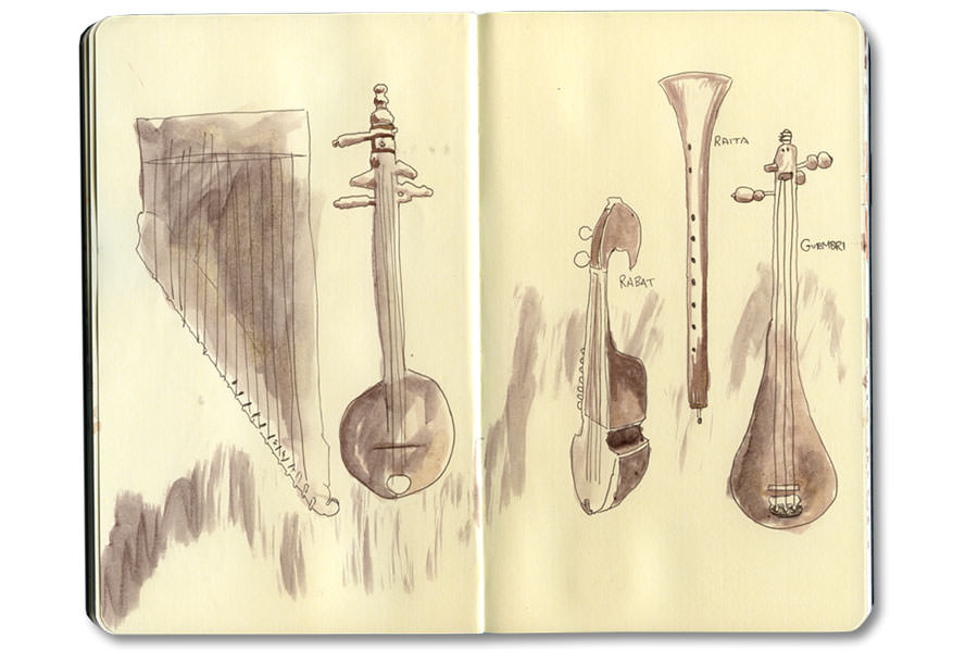 Marrakech Journal: Moroccan Instruments