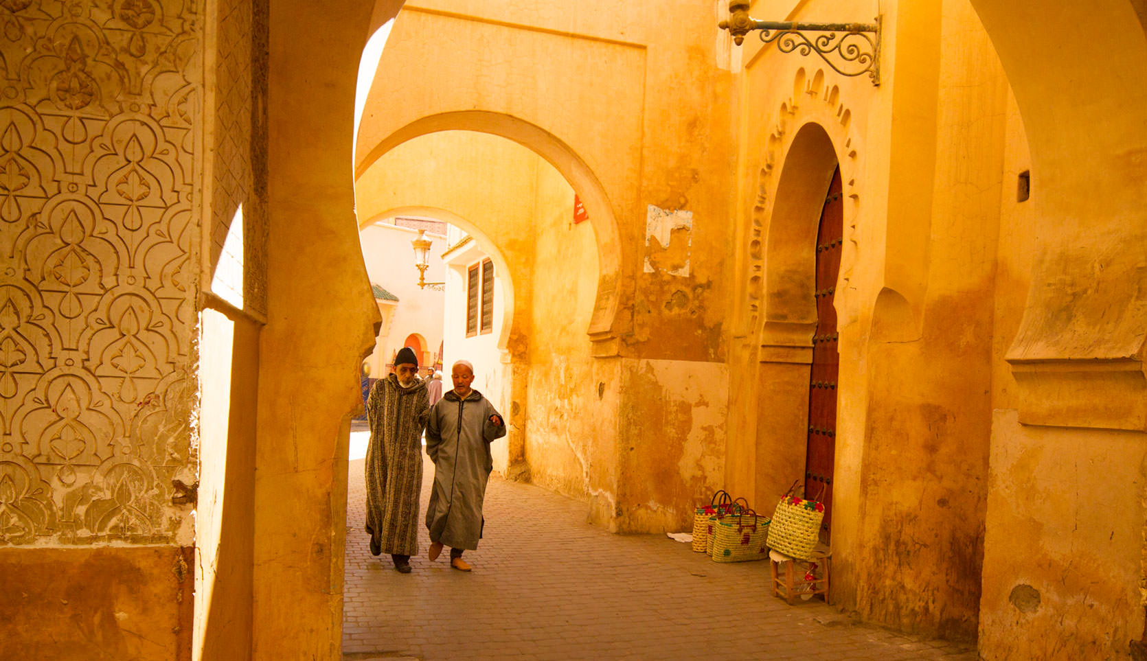 Near the Ben Youssef Madrasa, Marrakech
