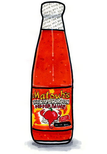 Matouk's Trinidad Scorpion Hot Pepper Sauce