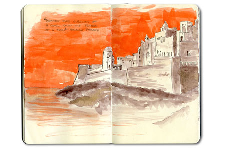 Moleskine Sketch Journal from Morocco
