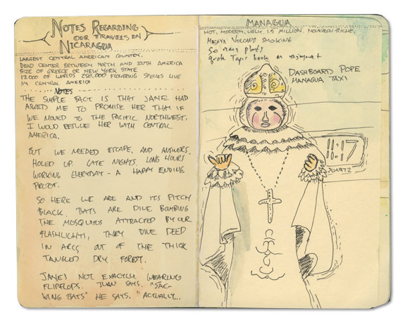 Nicaragua Sketchbook Journal