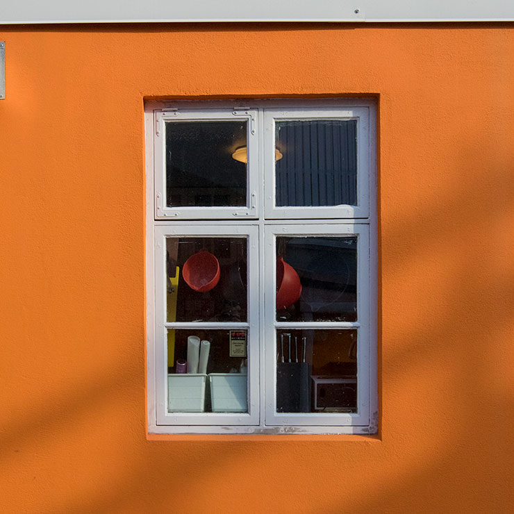 Window in Celestun, Mexico