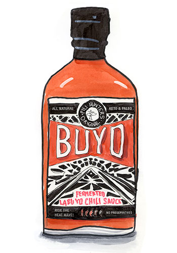 Pili Hunters Buyo Fermented Hot Sauce