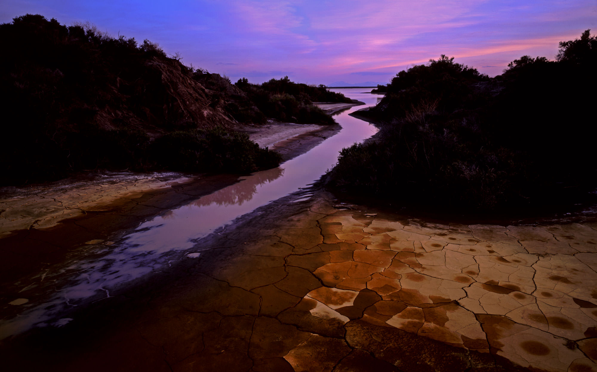 Pueblo Mountains in the distance from the Alvord Desert