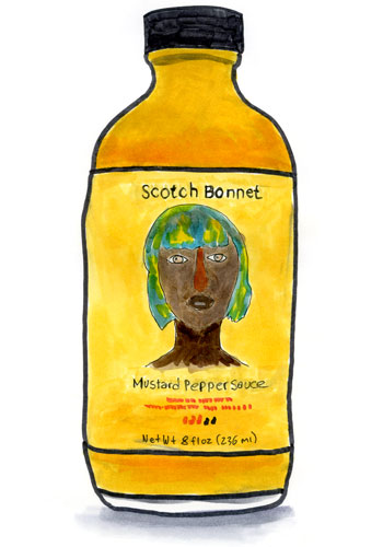 Scotch Bonnet Mustard Pepper Sauce