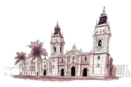 Lima, Peru Sketches