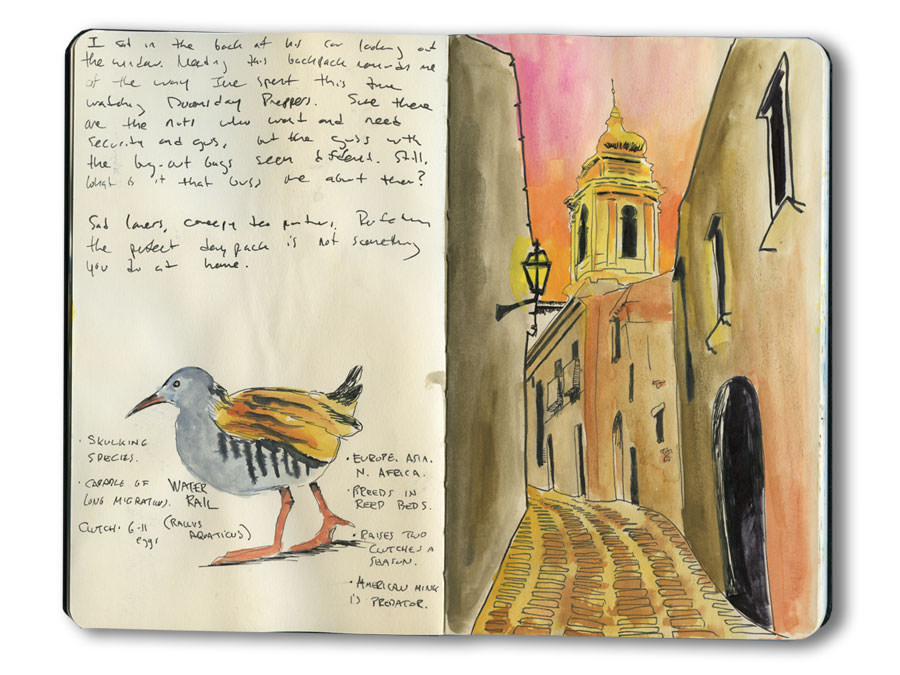 Sicilian Moleskine Journals