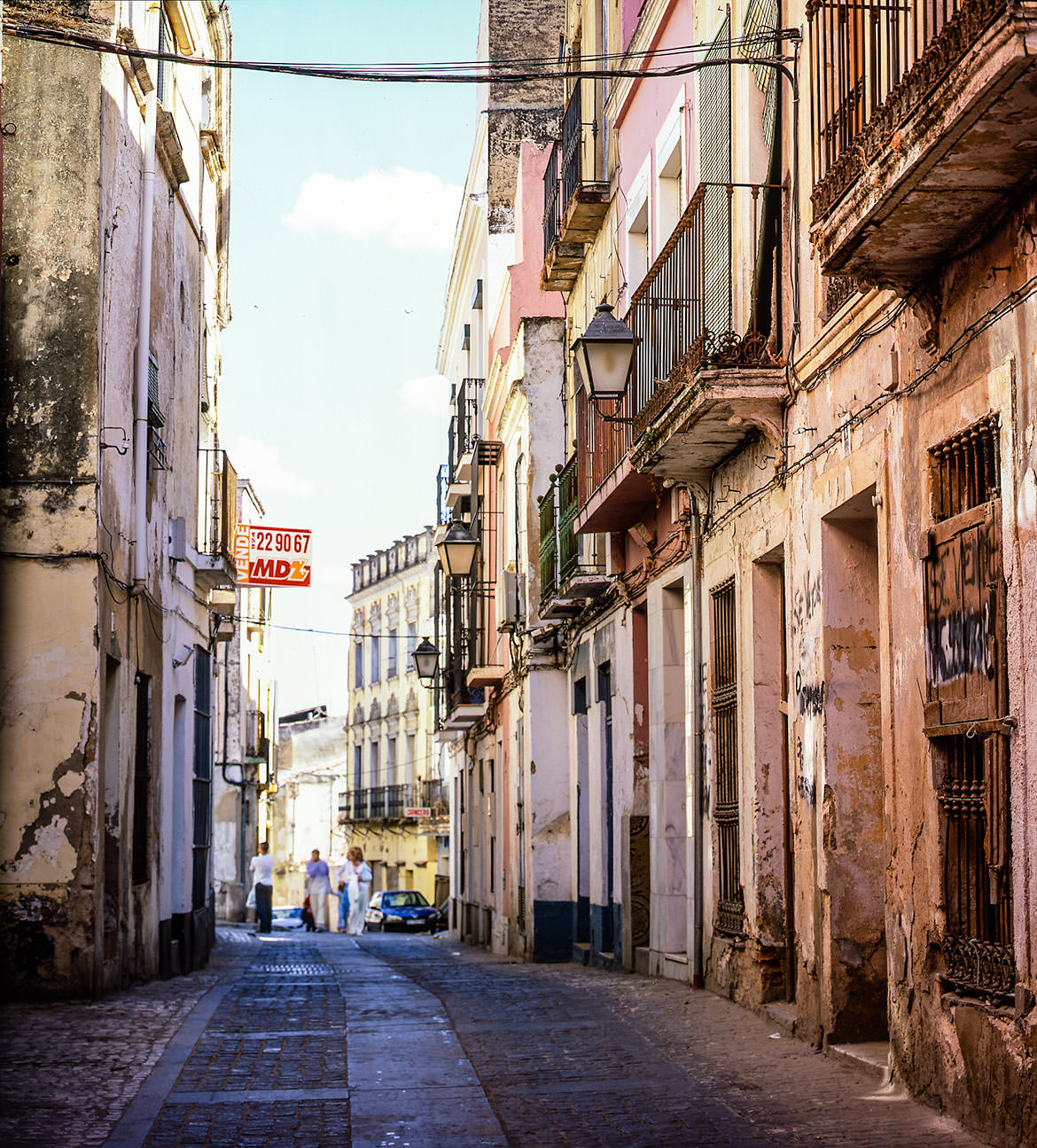 Photo of Badajoz, Spain street.