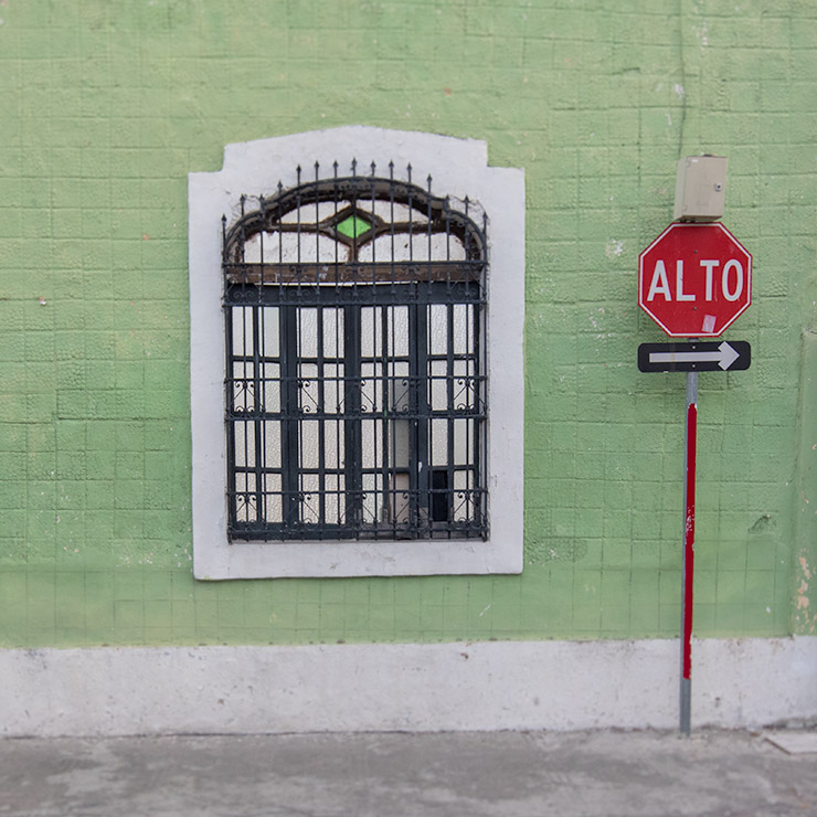 Grated Window in Mérida, Mexico