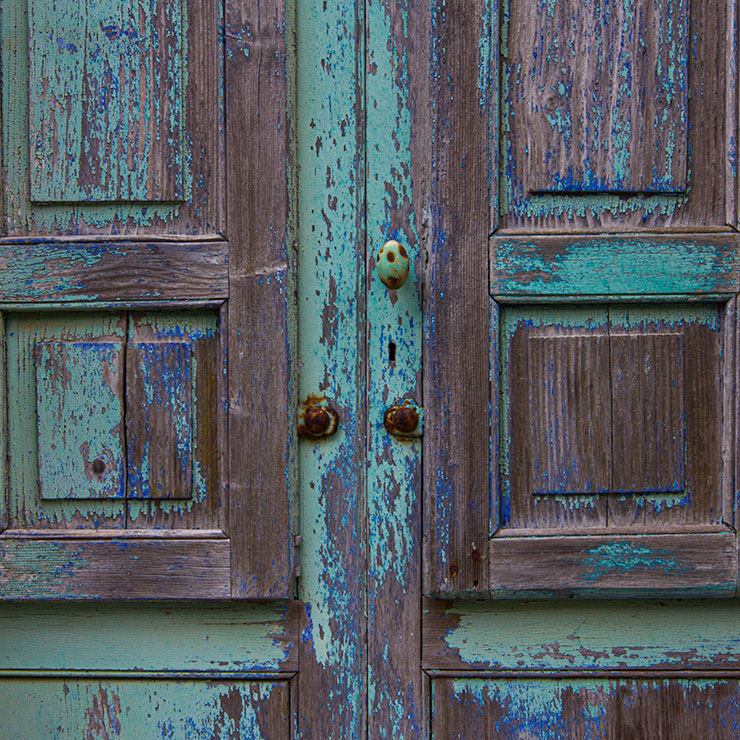 Window in Celestun, Mexico