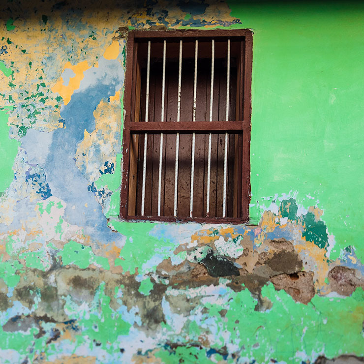Window in Trinidad, Cuba