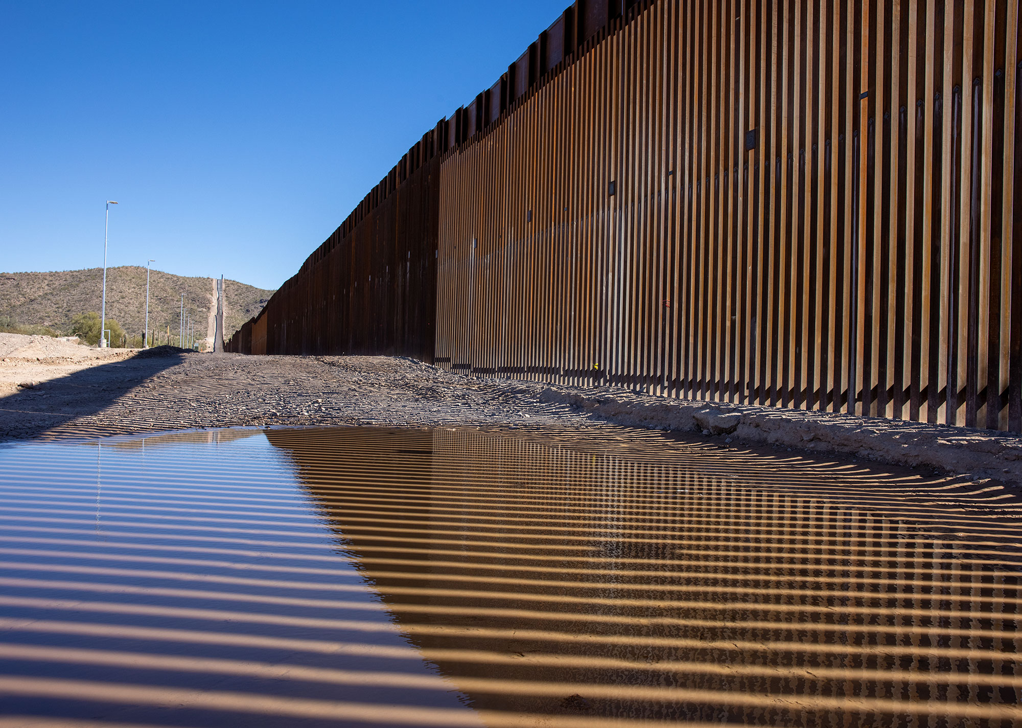 The Trump Border Wall in Organ Pipe Cactus National Monument
