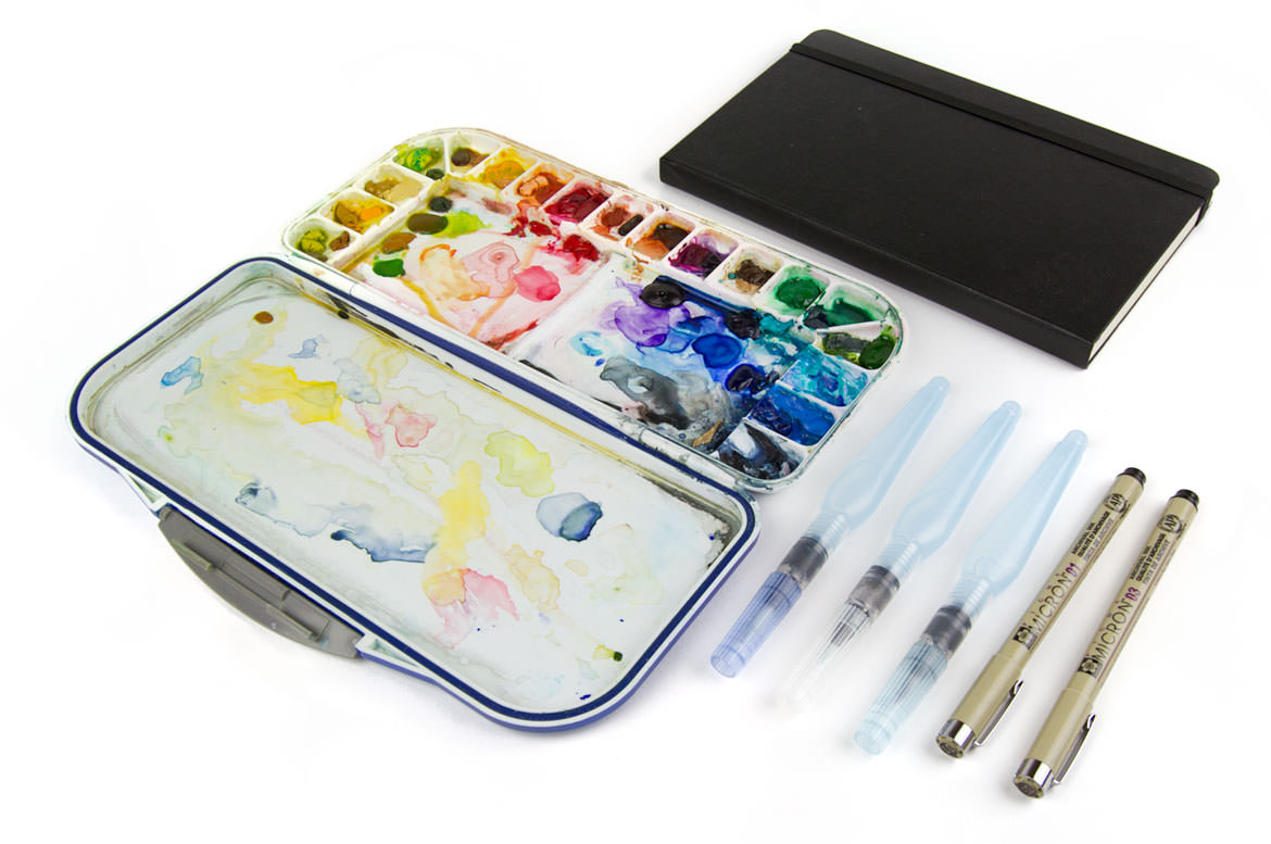 Waterproof Watercolor Case
