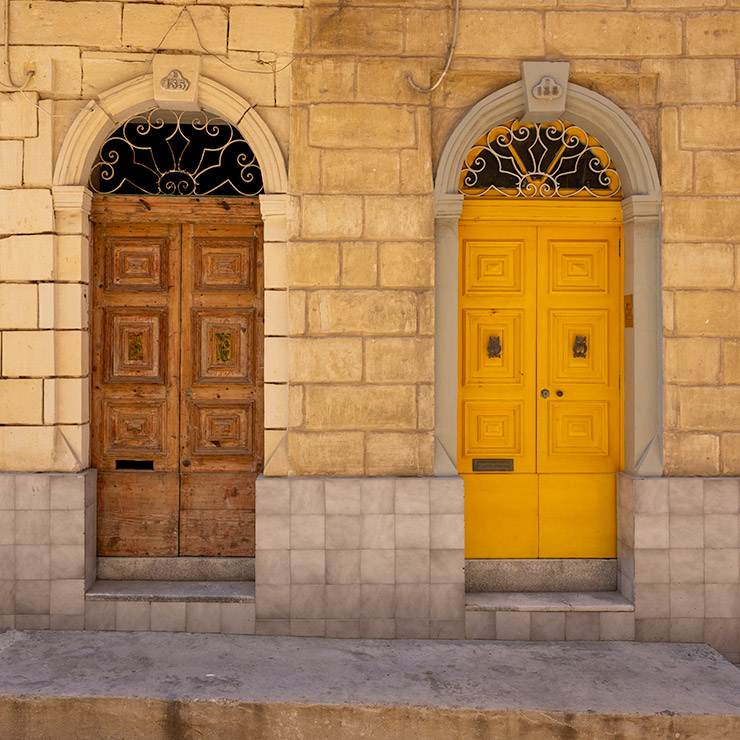 Blue Door in Marrakech, Morocco