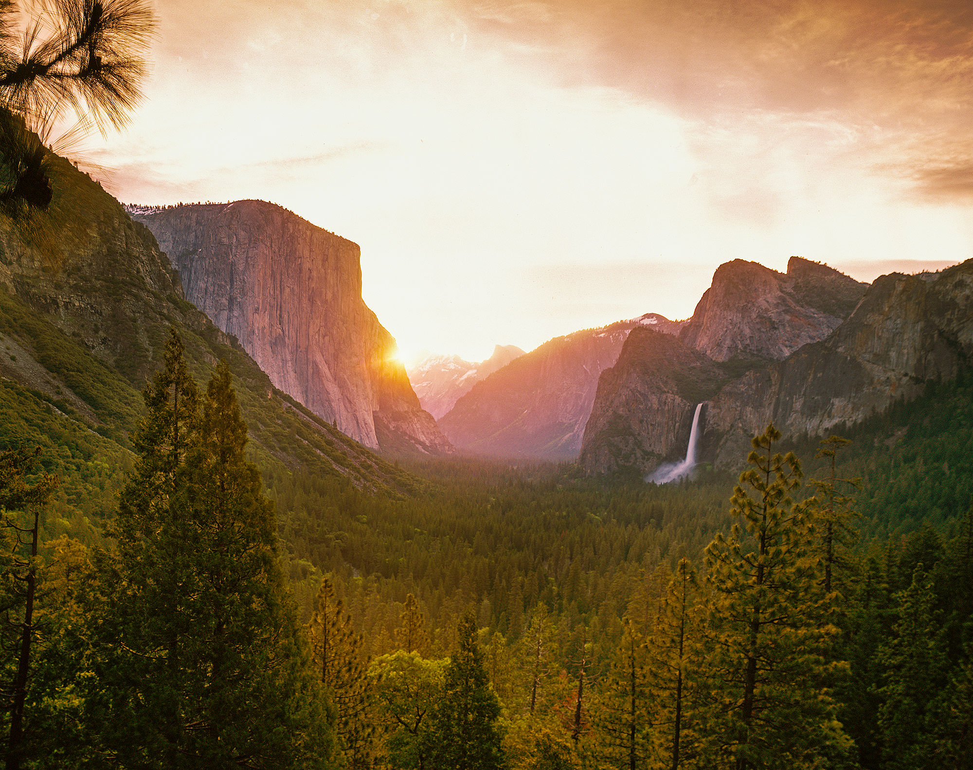 Yosemite Valley at sunrise