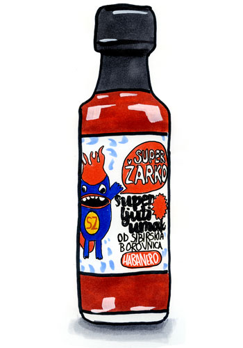 Super Žarko Super Ljuti Umak Chili Sauce