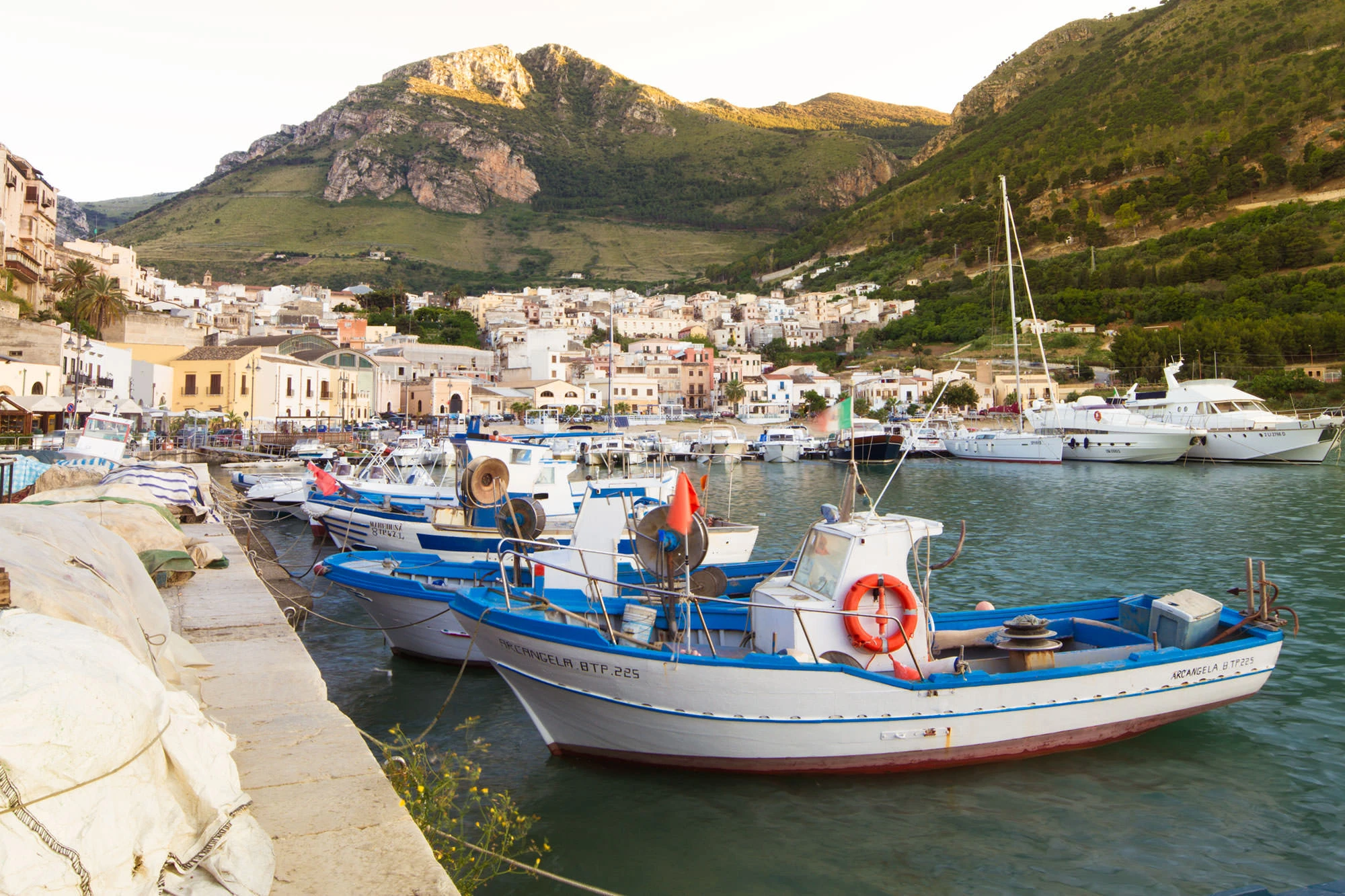 Castellammare del Golfo marina.