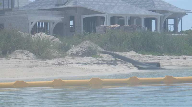 Dredging at Bakers Bay