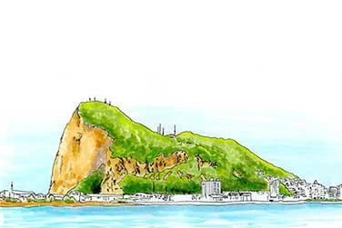 Rock of Gibraltar Apes