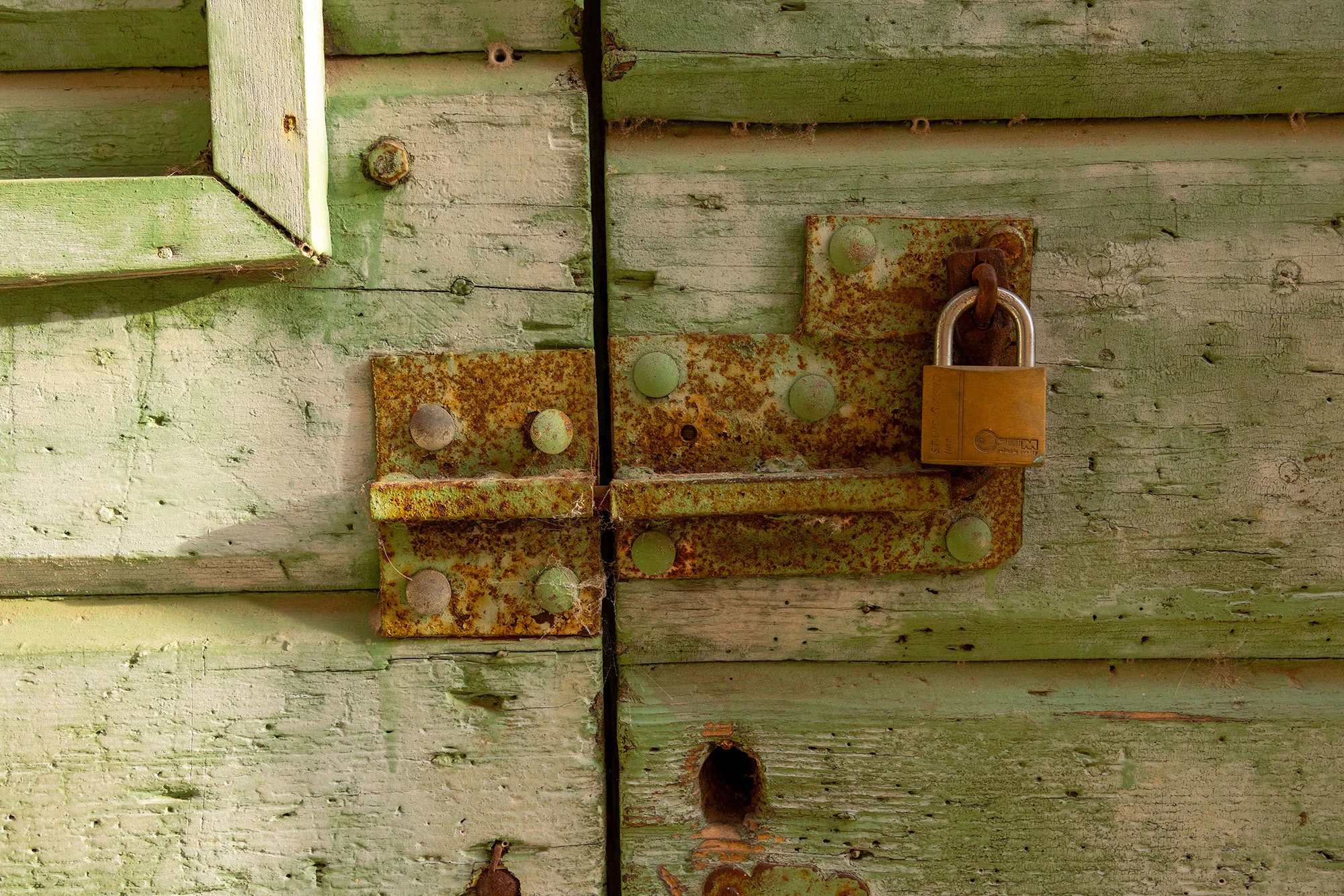 Rusted Door Lock in Croatia